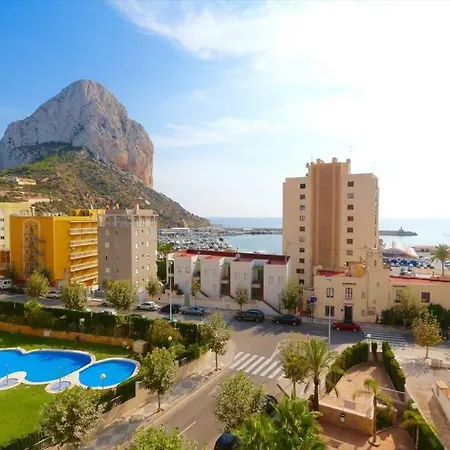 Beautiful Seaside Vasilisa With Sea, Yacht Club & Roch Of Ifach Views In * Calpe