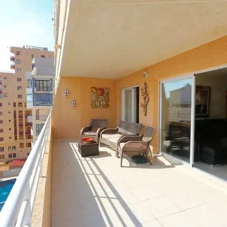 Beautiful Seaside Vasilisa With Sea, Yacht Club & Roch Of Ifach Views In Apartament